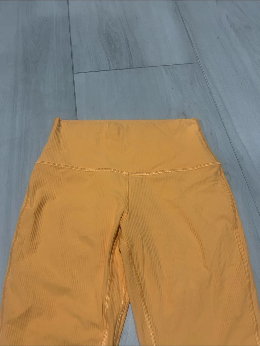 Lululemon Align™ Ribbed High-Rise Leggings Pant 25” Mango Size 6
